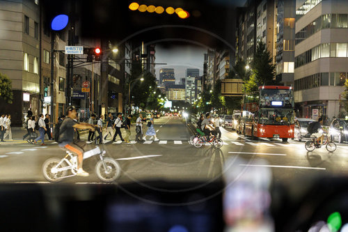 Strassenzene in Tokyo