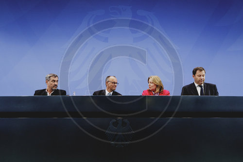 Pressekonferenz nach Koalitionsausschuss
