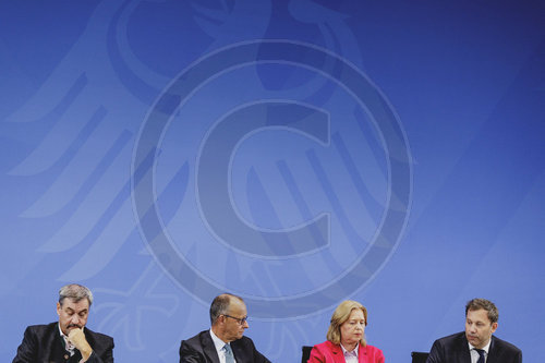 Pressekonferenz nach Koalitionsausschuss