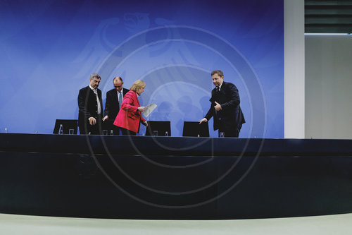 Pressekonferenz nach Koalitionsausschuss