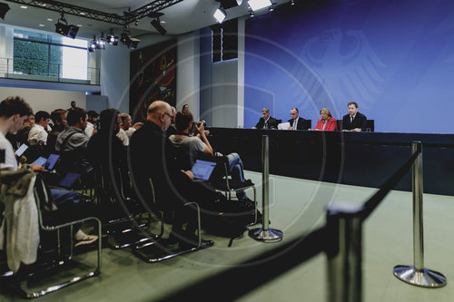 Pressekonferenz nach Koalitionsausschuss