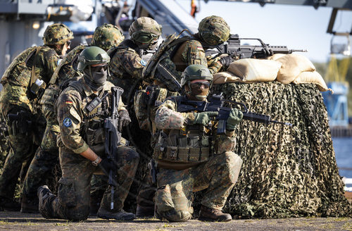 Multinationale Militaeruebung Quadriga 2025