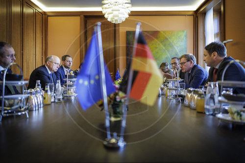 BM Wadephul trifft EU Kommissar Kubilius