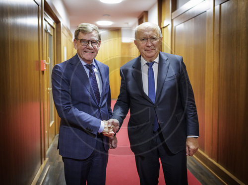 BM Wadephul trifft EU Kommissar Kubilius