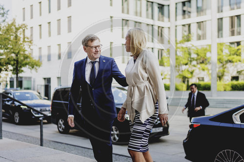 Aussenminister Wadephul und Elina Valtonen bei BoKo