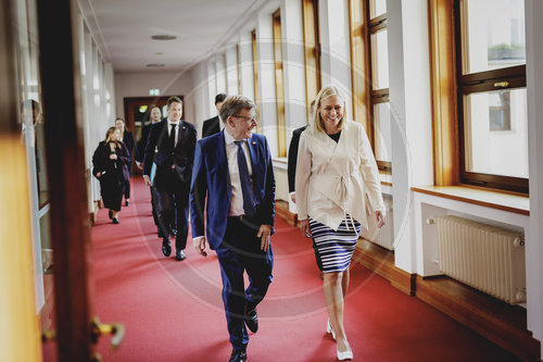 Aussenminister Wadephul und Elina Valtonen bei BoKo