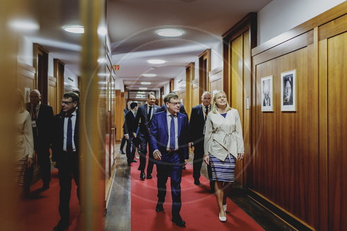 Aussenminister Wadephul und Elina Valtonen bei BoKo