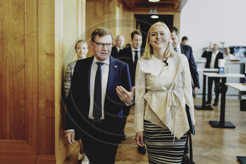 Aussenminister Wadephul und Elina Valtonen bei BoKo