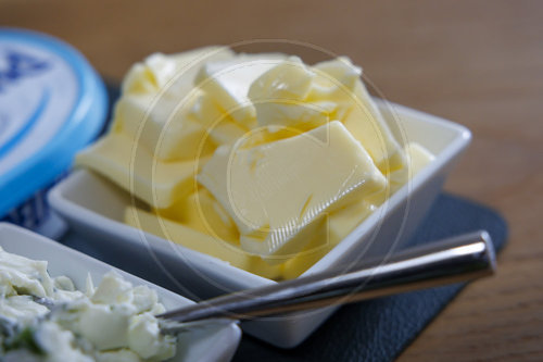 Gedeckter Fruehstueckstisch