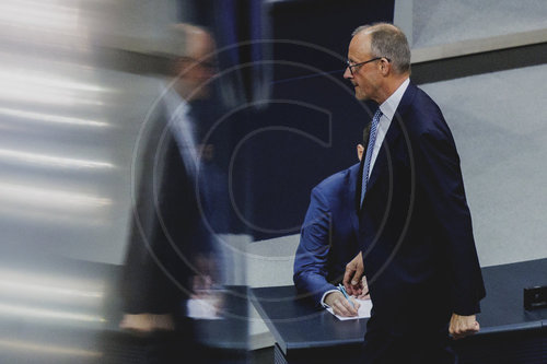 Deutscher Bundestag beraet ueber Haushalt 2025