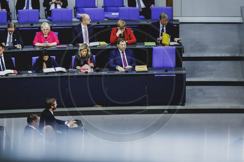Finanzminister Klingbeil im Deutschen Bundestag