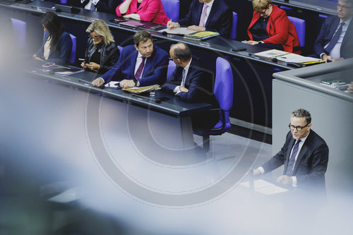 Finanzminister Klingbeil im Deutschen Bundestag