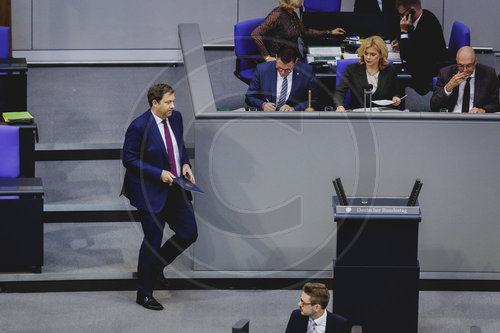 Finanzminister Klingbeil im Deutschen Bundestag