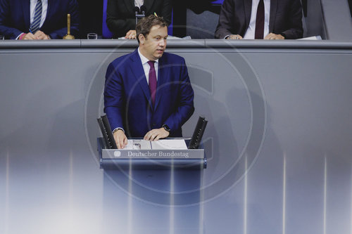 Finanzminister Klingbeil im Deutschen Bundestag