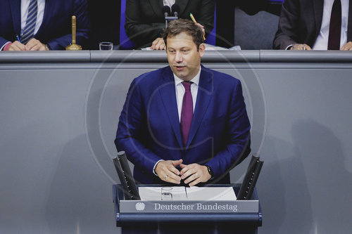 Finanzminister Klingbeil im Deutschen Bundestag