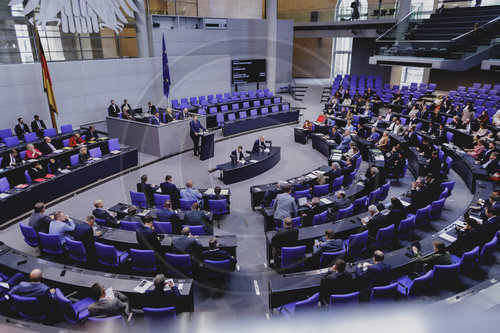 Finanzminister Klingbeil im Deutschen Bundestag