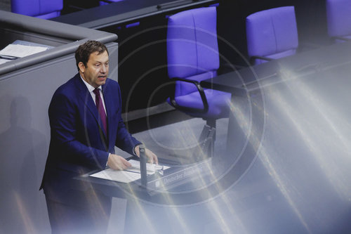 Finanzminister Klingbeil im Deutschen Bundestag
