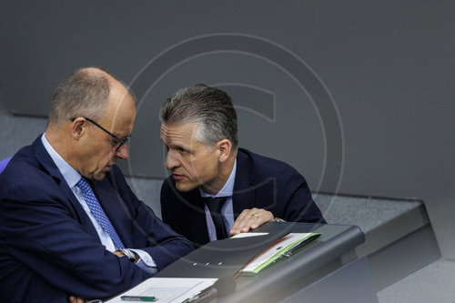 Bundeskanzler Merz mit Thorsten Frei