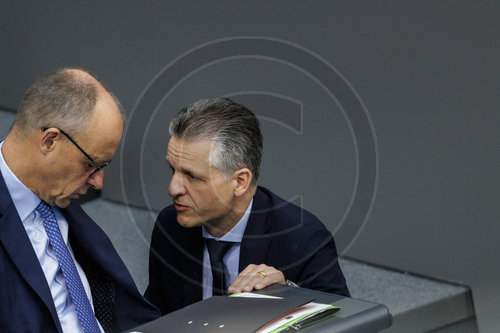 Bundeskanzler Merz mit Thorsten Frei