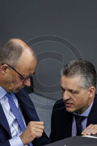 Bundeskanzler Merz mit Thorsten Frei