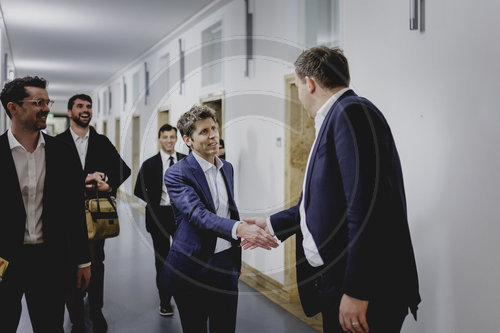 Finanzminister Klingbeil trifft OpenAI-CEO Altman
