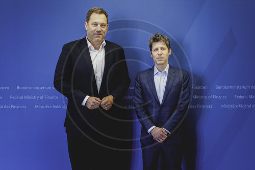 Finanzminister Klingbeil trifft OpenAI-CEO Altman