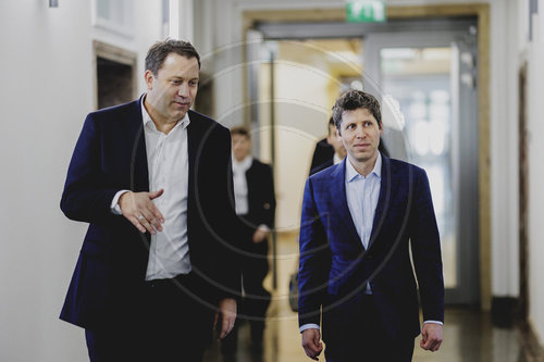 Finanzminister Klingbeil trifft OpenAI-CEO Altman
