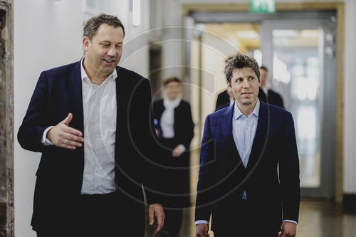Finanzminister Klingbeil trifft OpenAI-CEO Altman