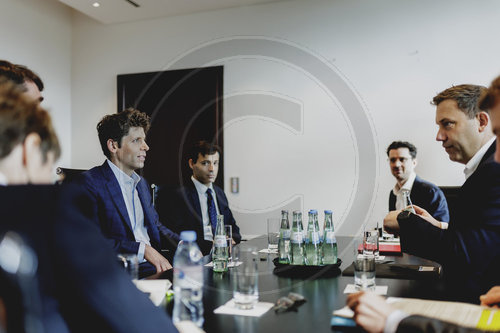 Finanzminister Klingbeil trifft OpenAI-CEO Altman