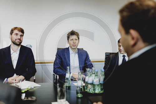 Finanzminister Klingbeil trifft OpenAI-CEO Altman