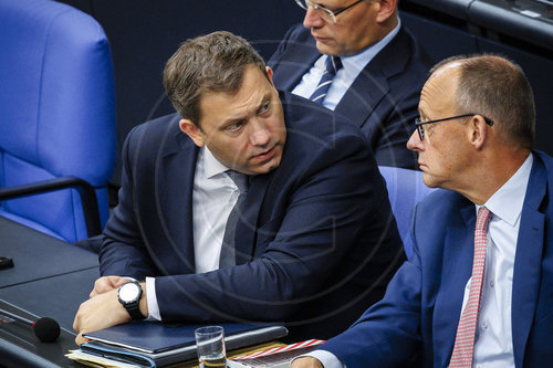 Lars Klingbeil, Friedrich Merz
