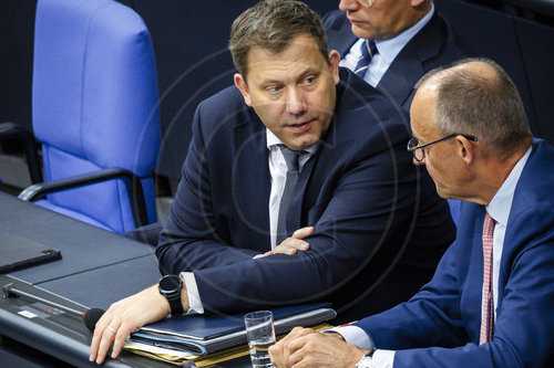 Lars Klingbeil, Friedrich Merz