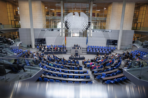 Plenum Deutscher Bundestag