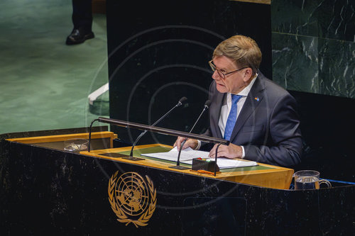 Aussenminister Wadephul spricht bei den Vereinten Nationen