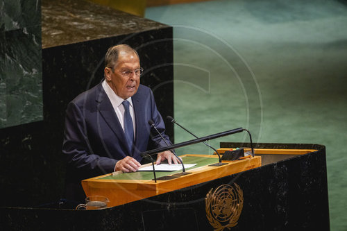 Russlands Aussenminister Lawrow bei UN