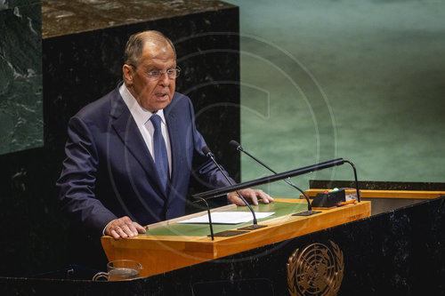 Russlands Aussenminister Lawrow bei UN