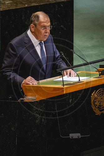 Russlands Aussenminister Lawrow bei UN