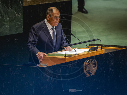 Russlands Aussenminister Lawrow bei UN