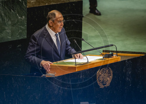 Russlands Aussenminister Lawrow bei UN