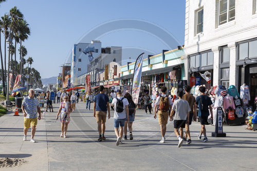Promenade von Venice Beach