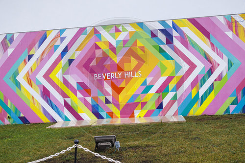 Schriftzug Beverly Hills