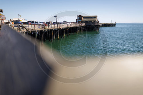 Stearns Wharf Pier in Santa Barbara