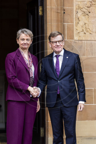 Yvette Cooper und Johann Wadephul