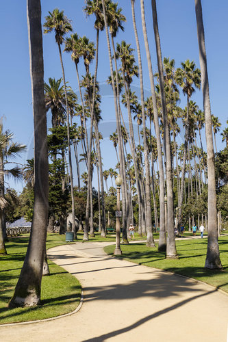 Promenade  am Santa Monica Beach Los Angeles