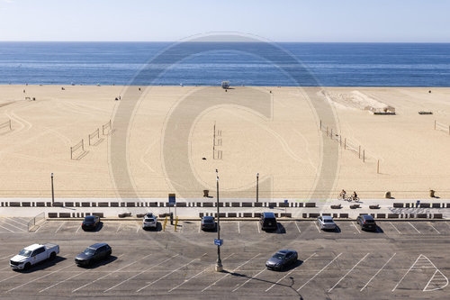 Strand von Santa Monica Beach