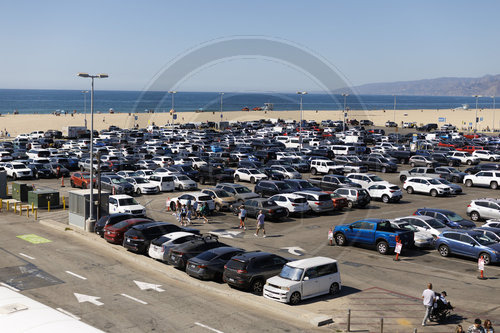 Strand von Santa Monica Beach