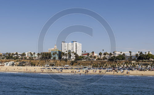 Strand von Santa Monica Beach