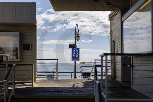Pier in Santa Monica Beach