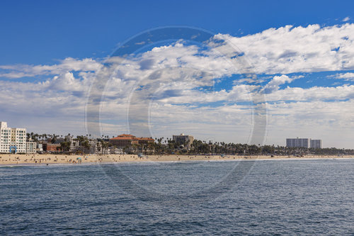 Strand von Santa Monica Beach