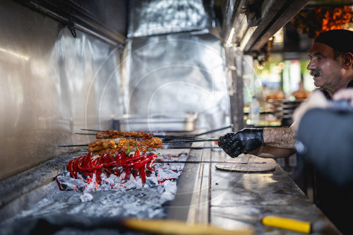 Kebab Restaurant in der Tuerkei
